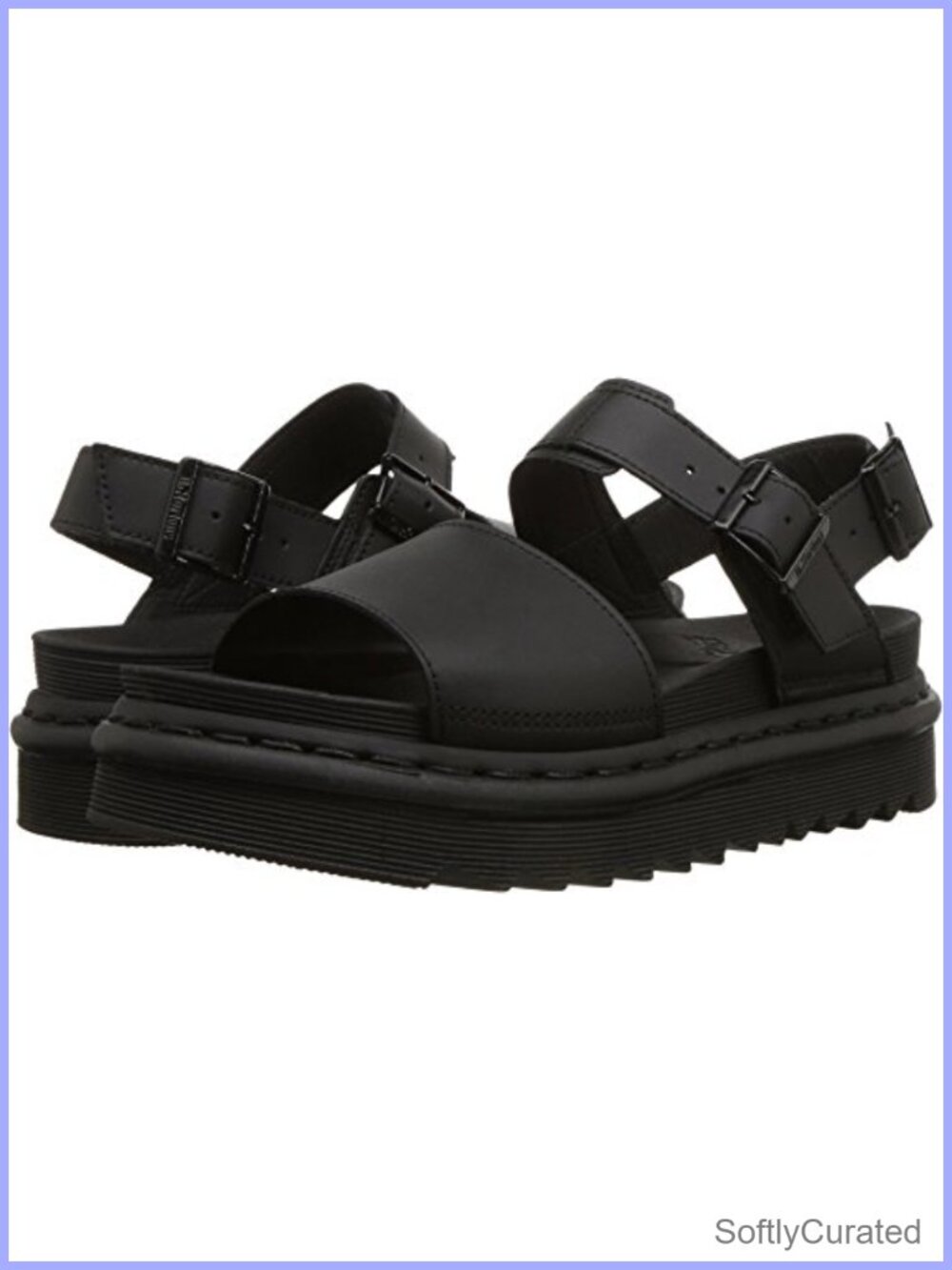 Dr. Martens Voss Hydro Fisherman Sandal EVA Sole Ripple Tread Adjustable Buckles